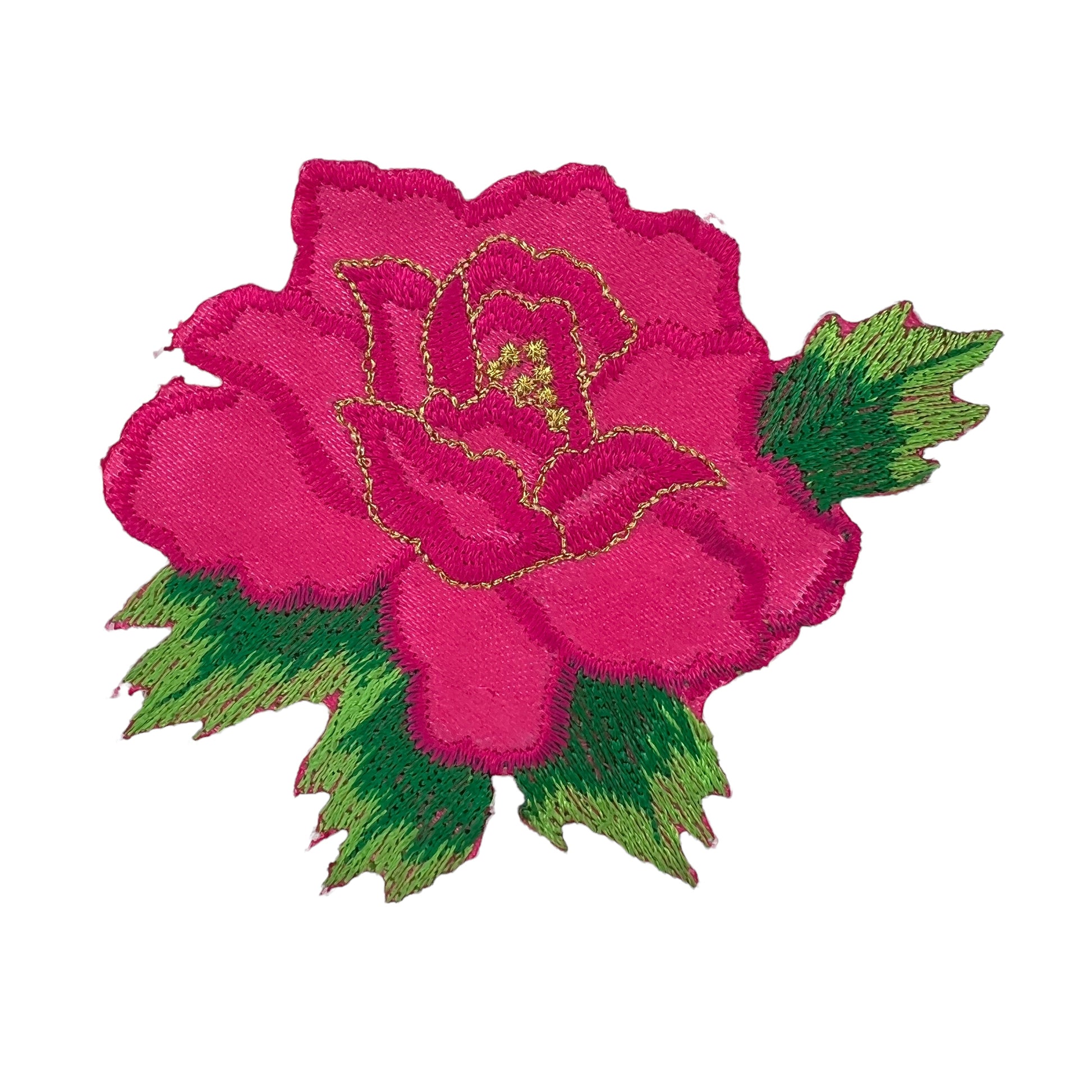 P0306-roze-roos-met-blad-patch