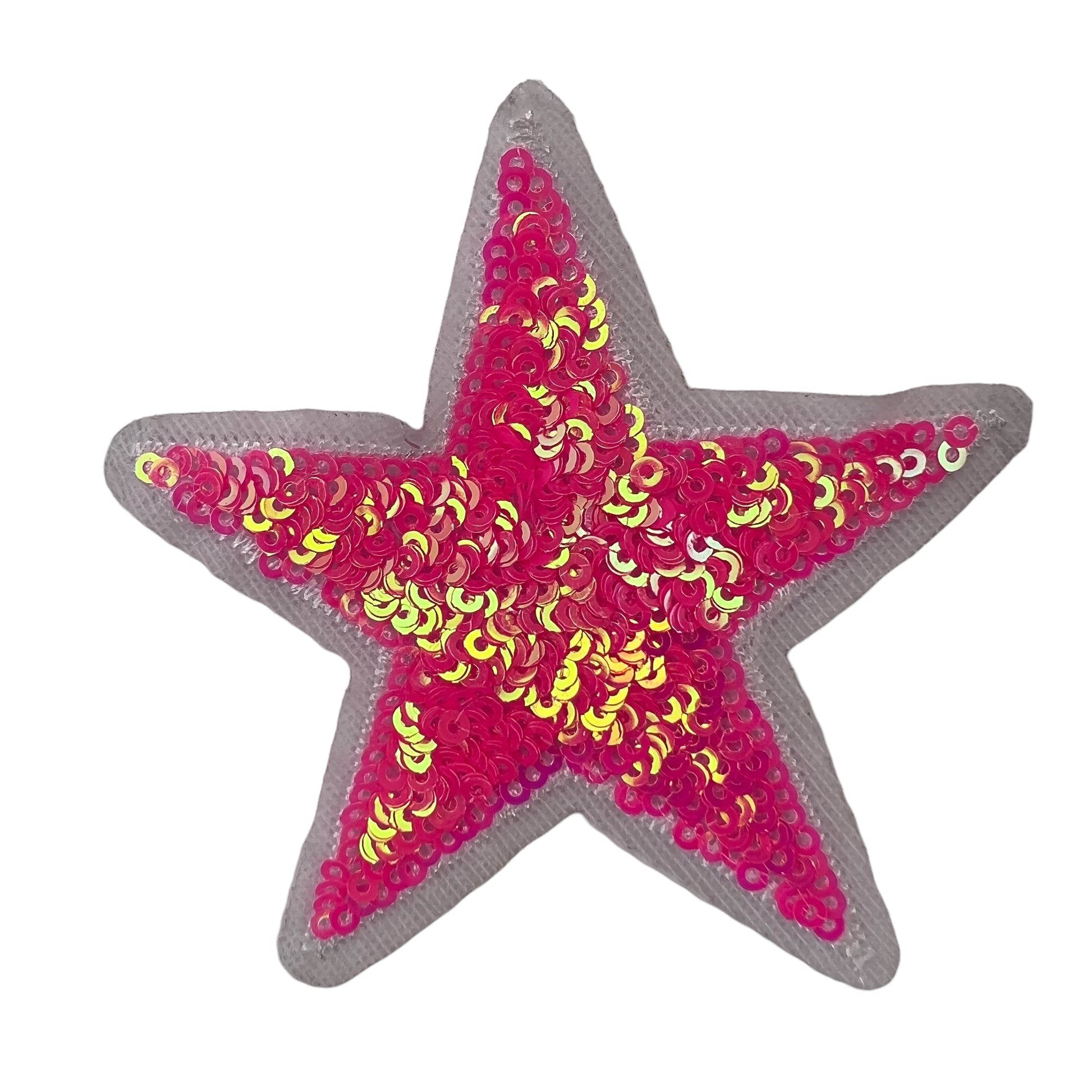 P0433-roze-paillette-ster-patch