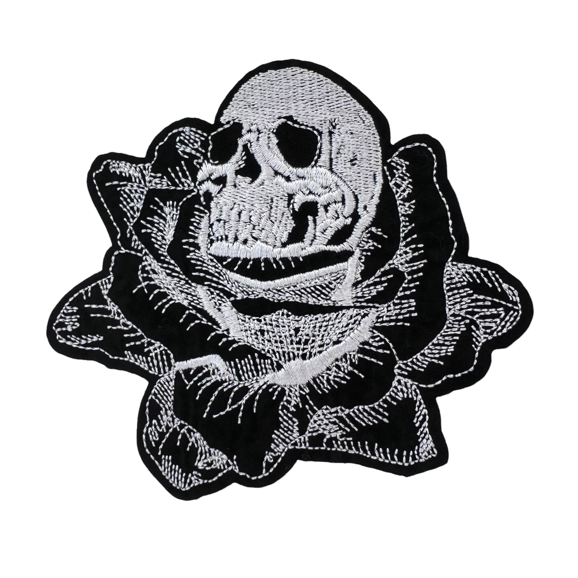 P0466-zwarte-roos-met-skull-patch