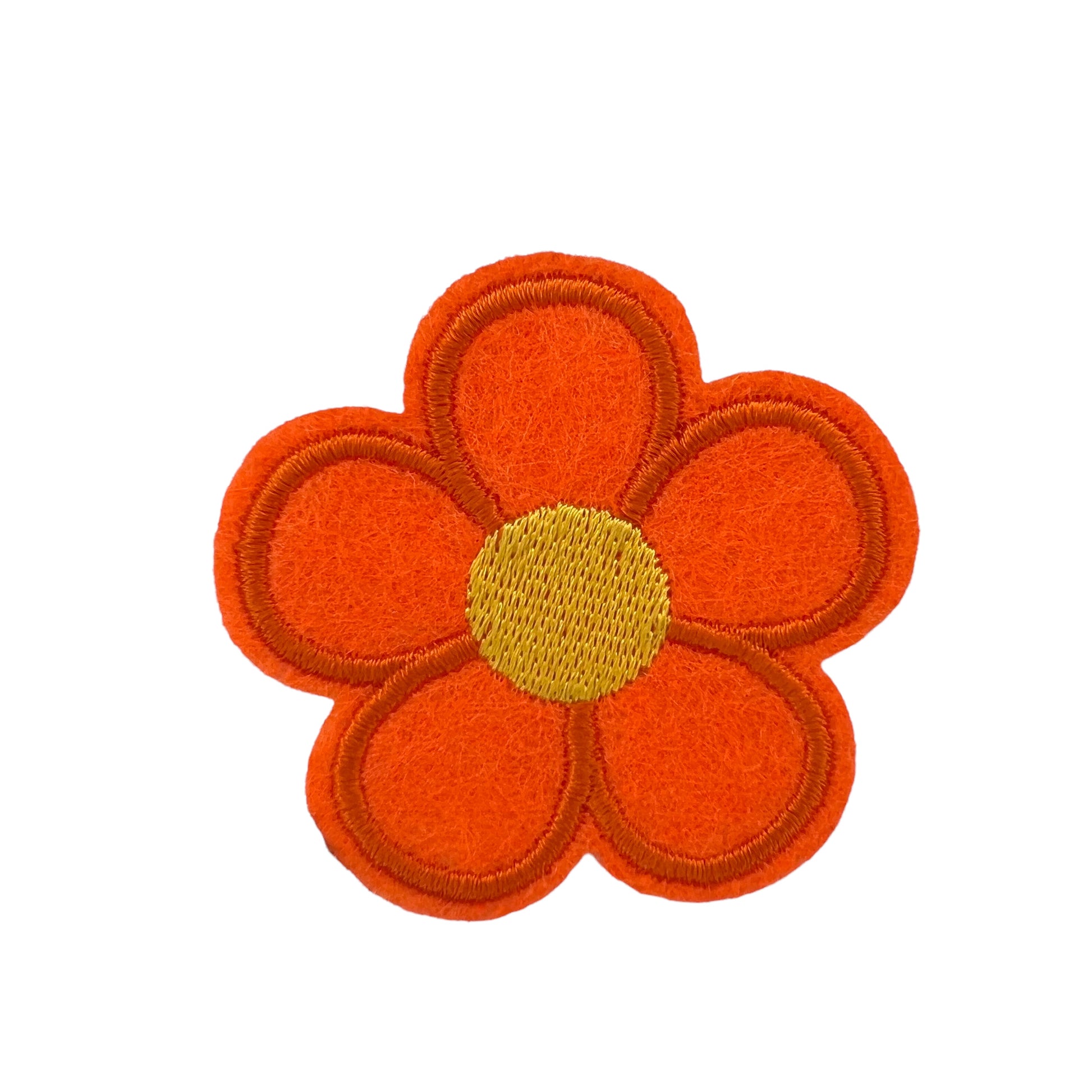 P0475-oranje-bloemetje-met-geel-hart-patch