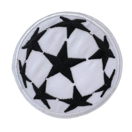 P0510-zwart-witte-voetbal-met-sterren-patch