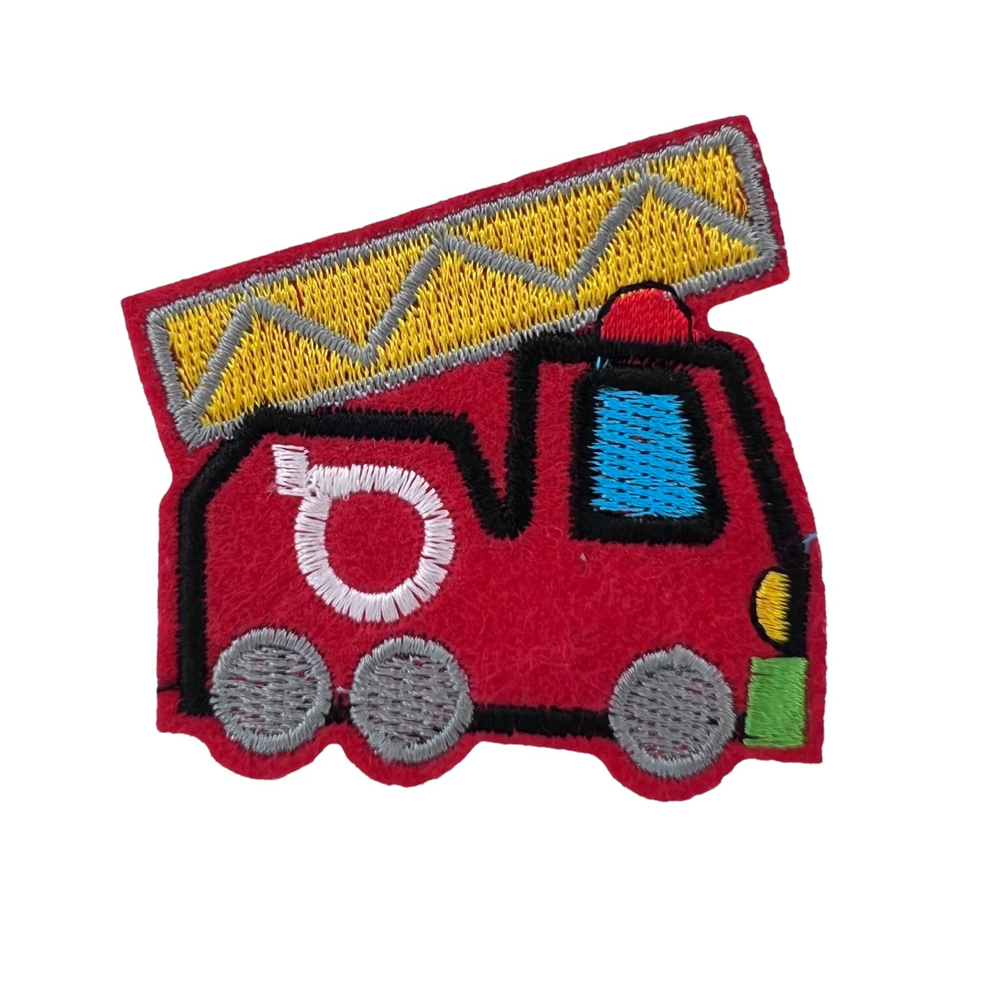 P0518-rode-met-gele-ladderwagen-patch