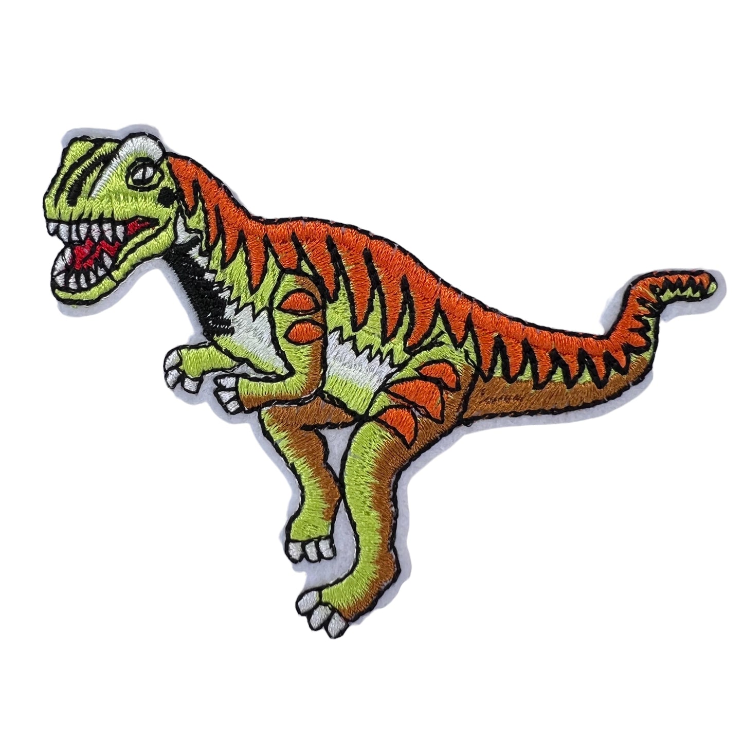 P0533-groene-met-oranje-t-rex-patch