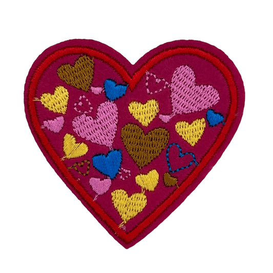 P0565-hard-roze-hart-met-kleine-hartjes-patch