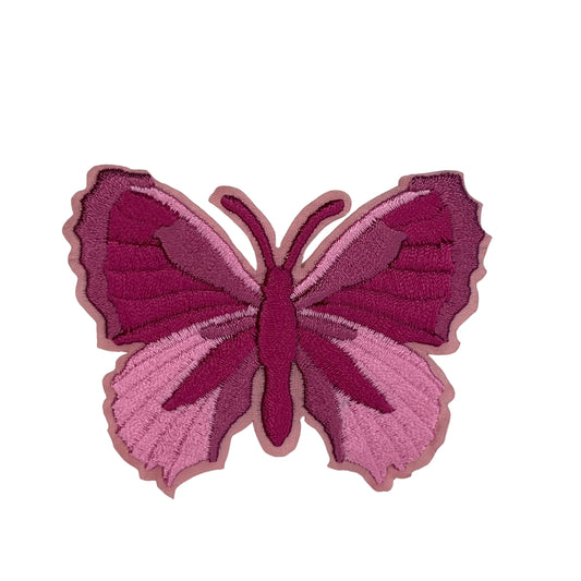 P0583-hard-roze-met-lichtroze-vlinder-patch