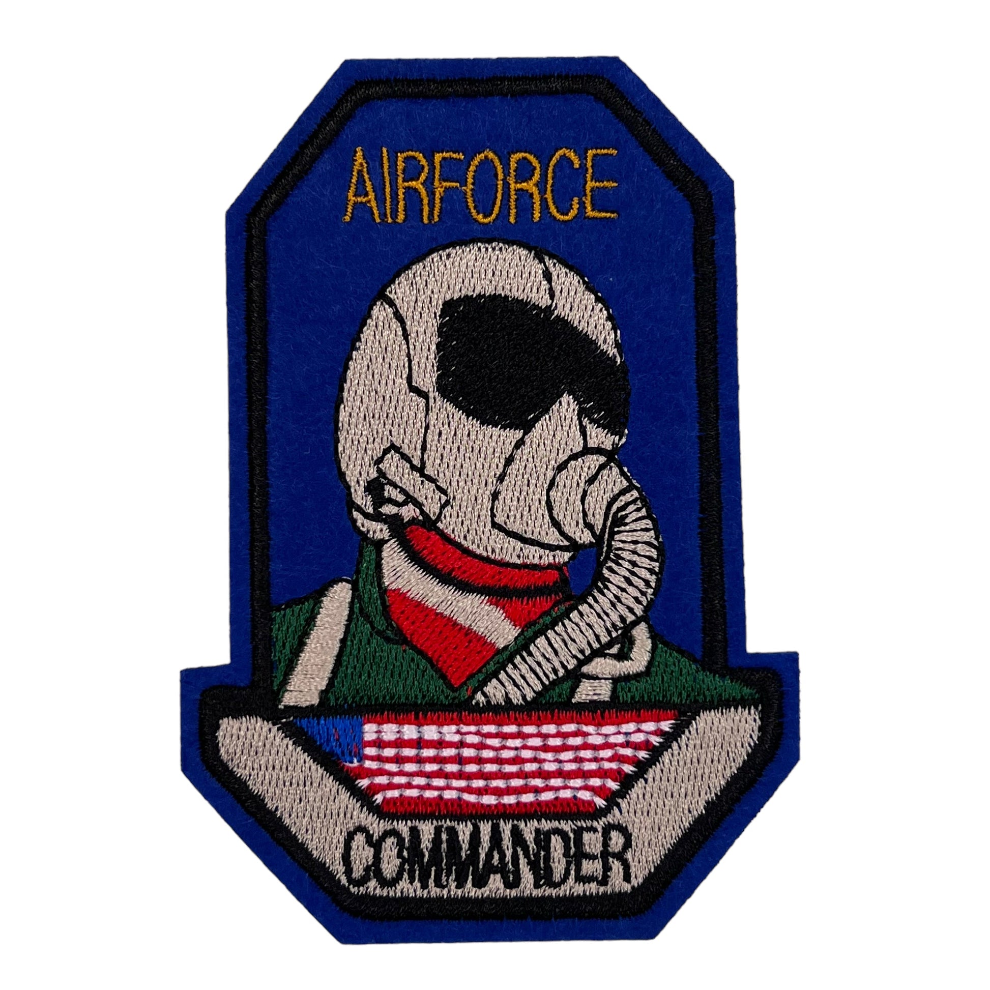 P0592-astronaut-op-blauwe-achtergrond-patch