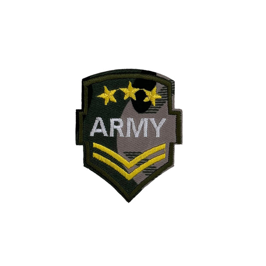 P0636-army-tekst-met-gouden-sterren-patch