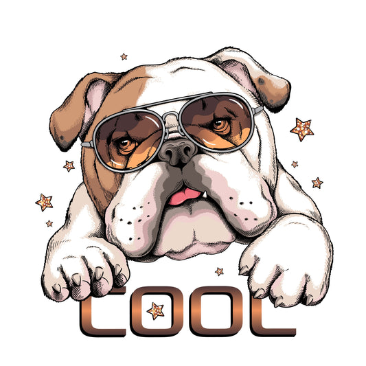 S16-bulldog-met-de-tekst-cool-applicatie