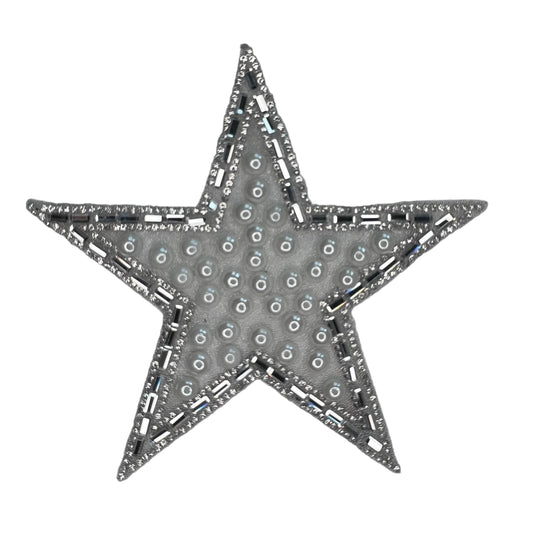 SP0019-zilveren-ster-met-parels-strass-patch